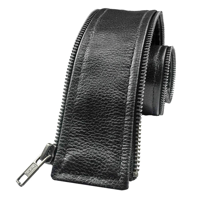 VXP53 Men's Black Universal Vest Expander Panel with Gun Metal Zip # 5