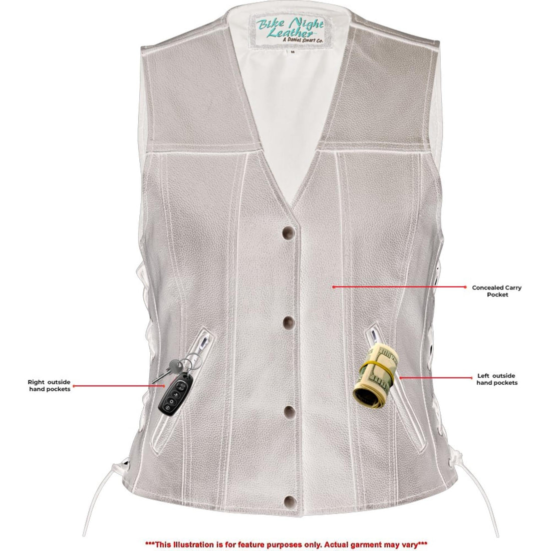 Her Miles Single Panel Concealment Vest