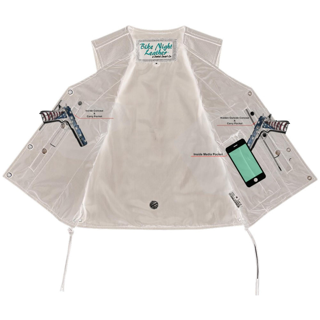 Her Miles Single Panel Concealment Vest
