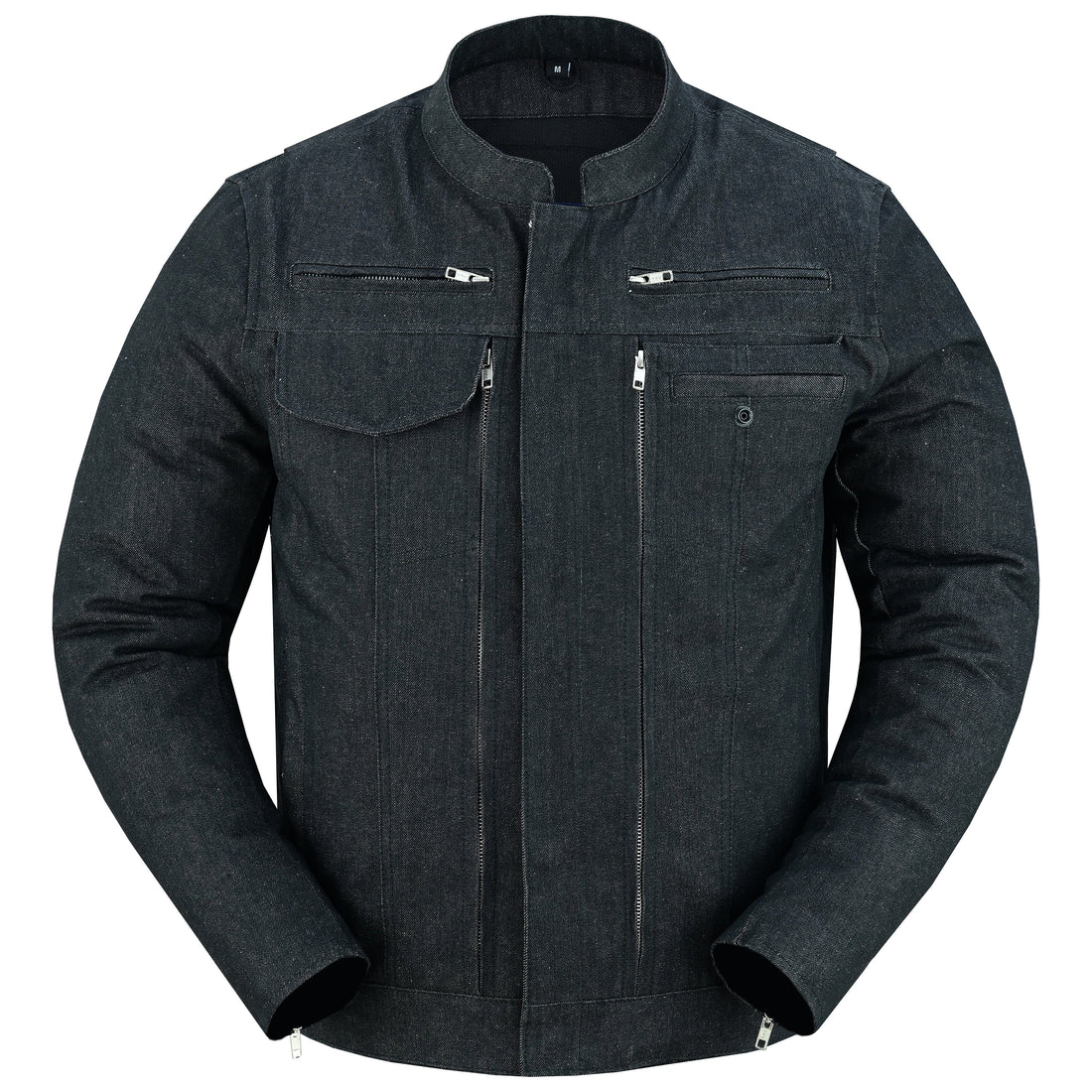 Mens Rough Rub-Off Denim Jacket