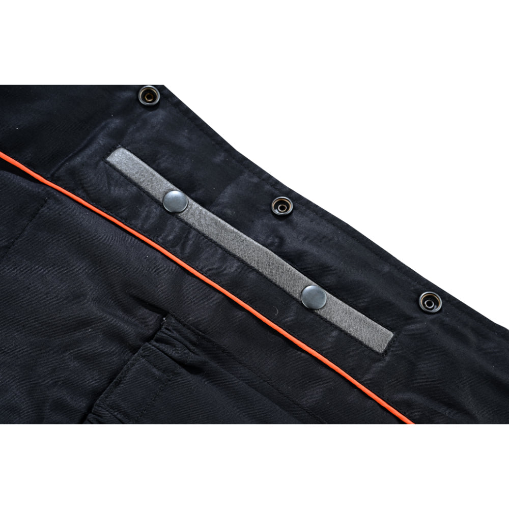 Men's Gray Single Back Panel Smart Access Pockets Vest