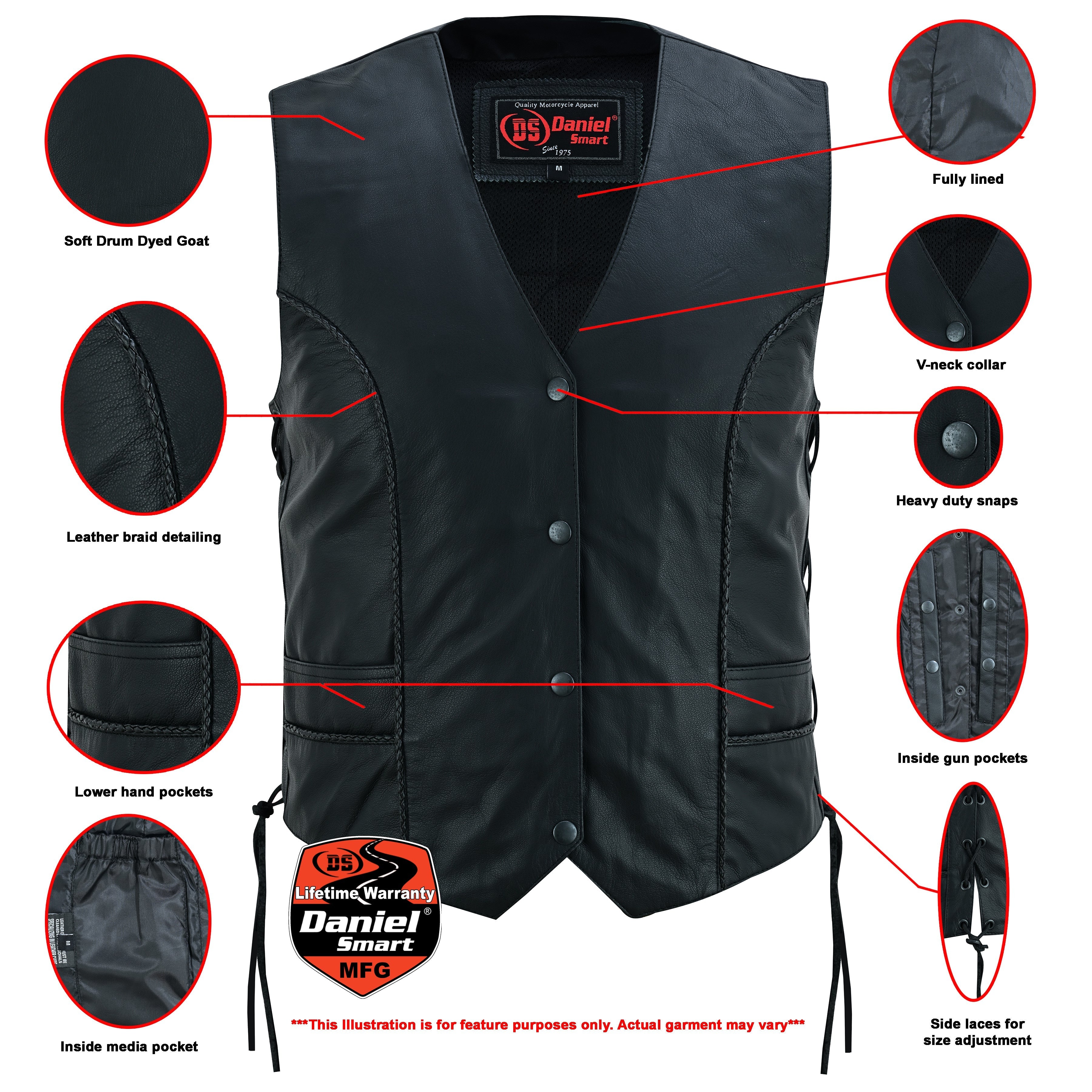 Women's Ultra-Thin Braided Vest