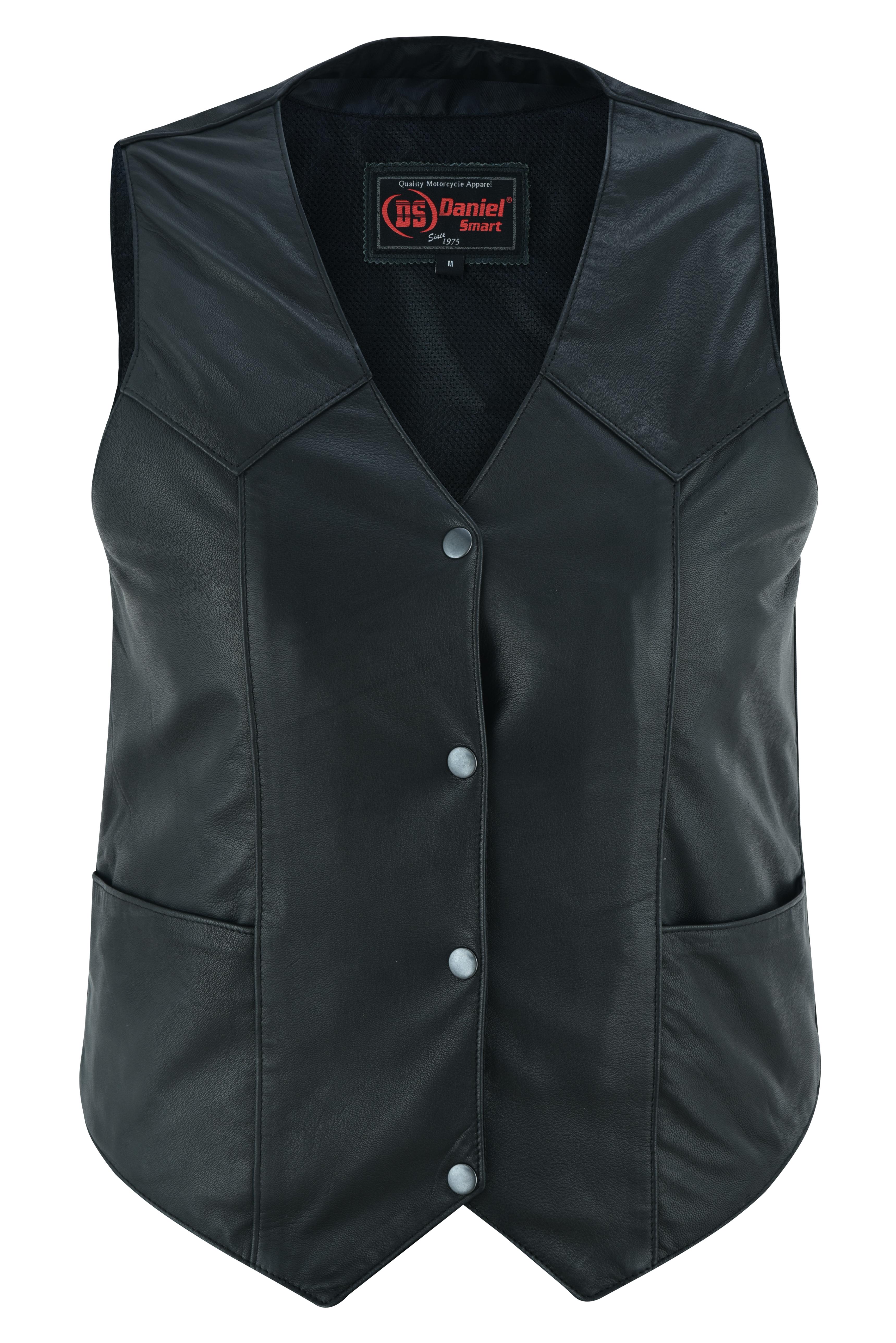 Women's Classic Plain Side Vest