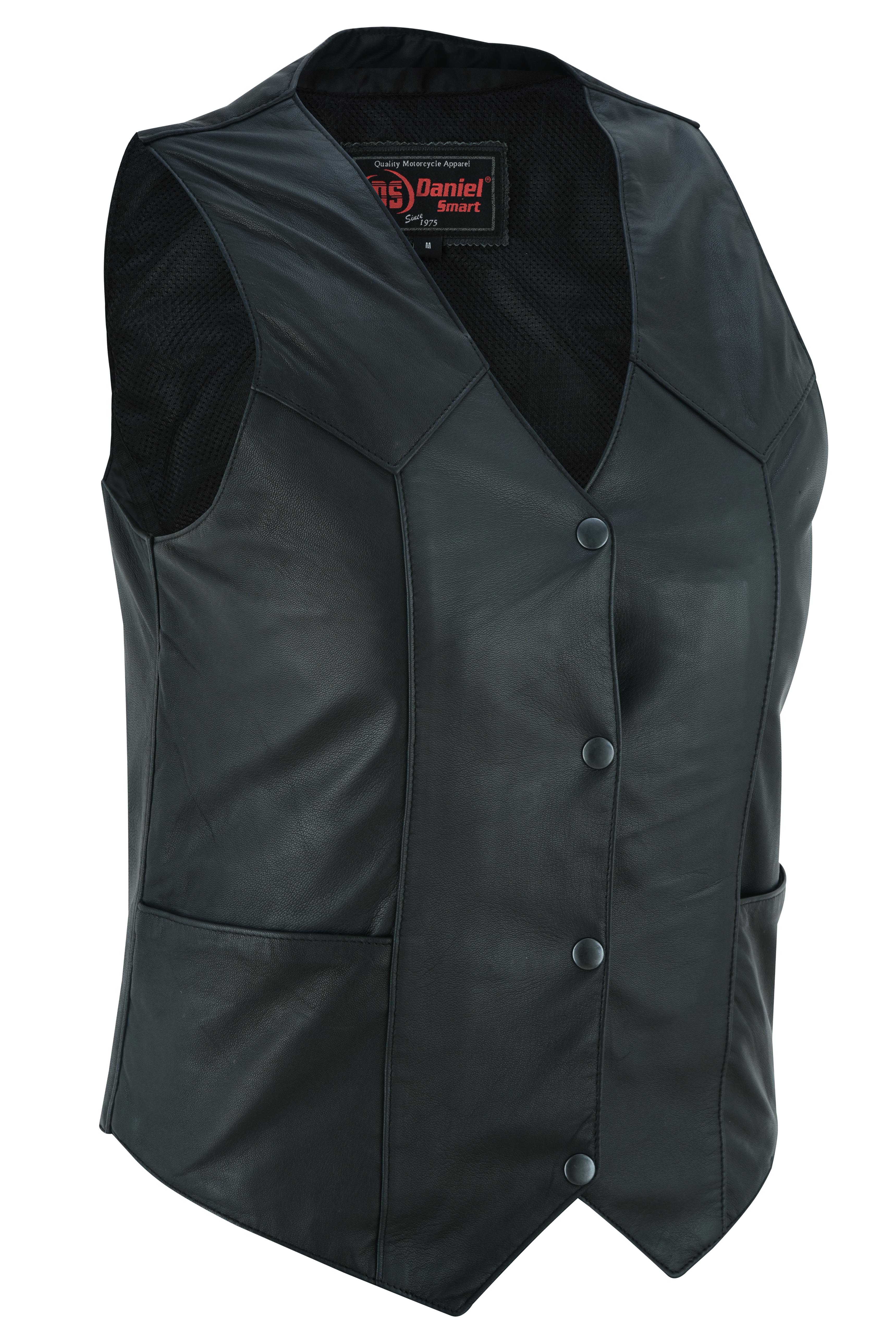Women's Classic Plain Side Vest