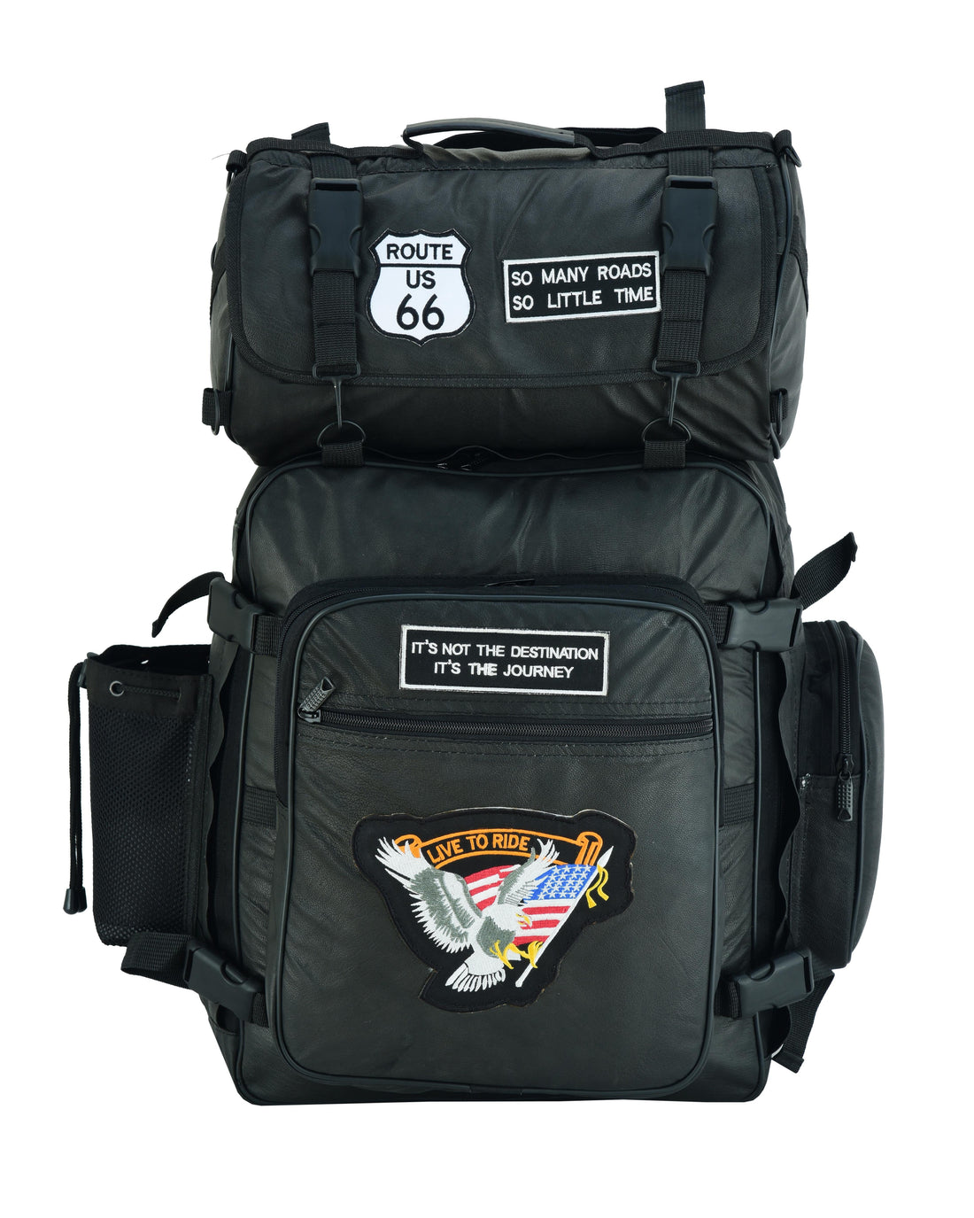 Three Piece Sissy Bar Back Pack