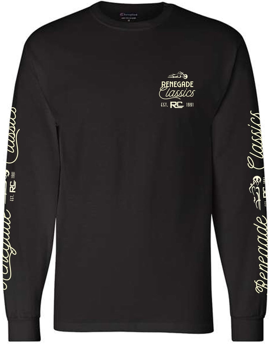 RC Retro Sign Men's Long Sleeve Shirt