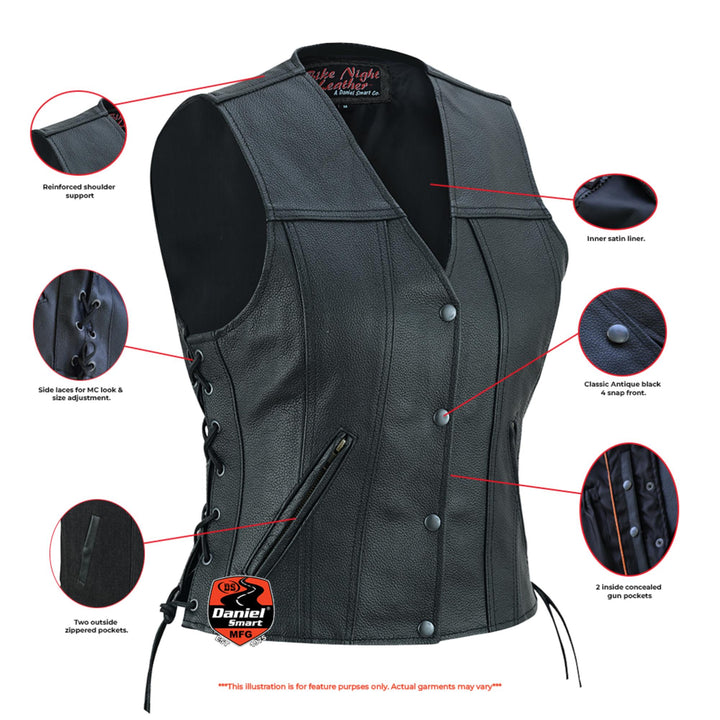 Her Miles Single Panel Concealment Vest