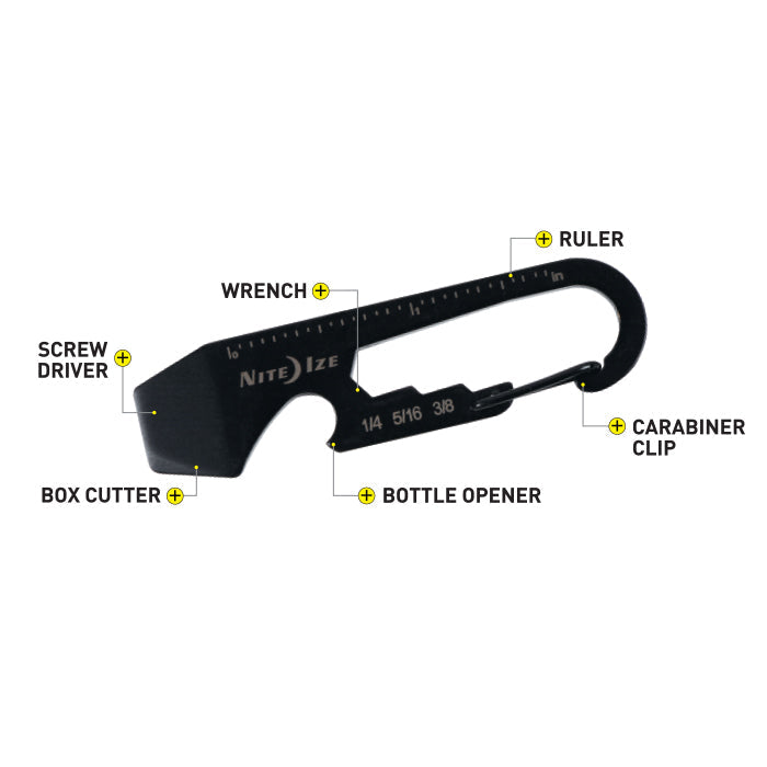 KMT-1-R3 DOOHICKEYÂ® KEY TOOL- Black