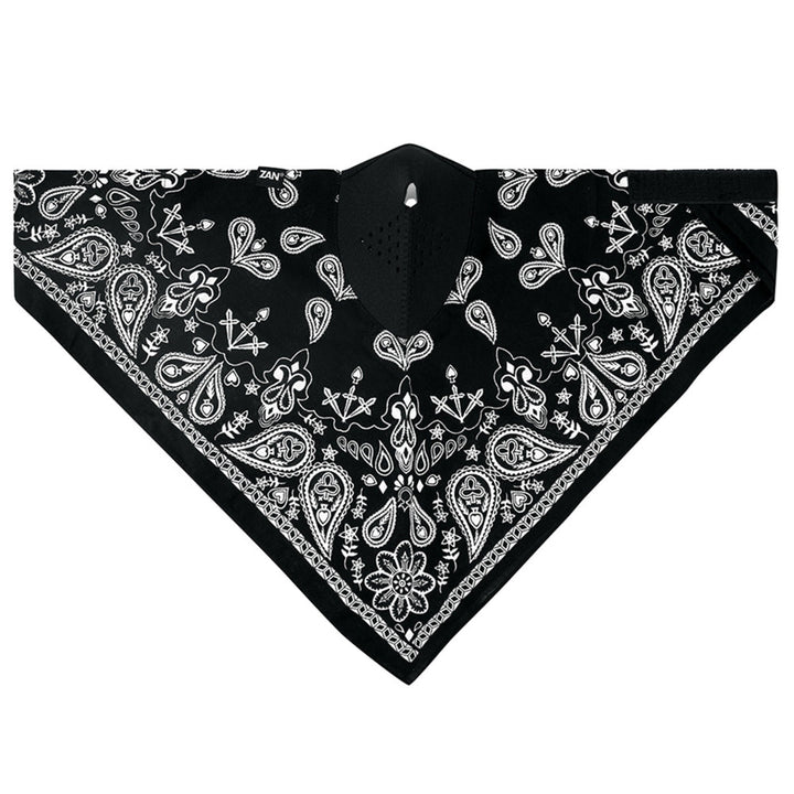 WNEO11 NEODANNA Mask- Cotton/Neoprene- Black Paisley