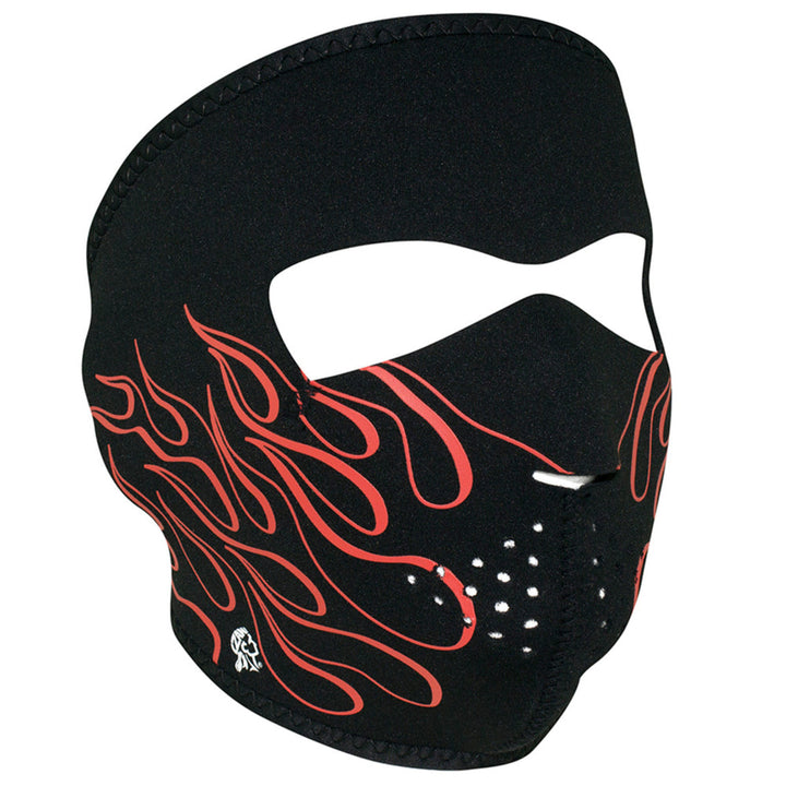 WNFM45 ZANÂ® Full Mask- Neoprene- Orange Flame