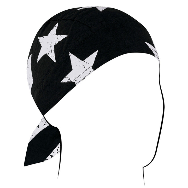 Z93 FlydannaÂ®, Cotton, Black & White Vintage American Flag