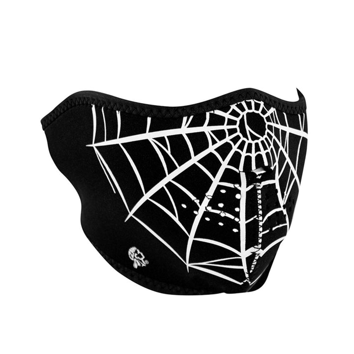 WNFM55H ZANÂ® Half Mask- Neoprene- Spider Web