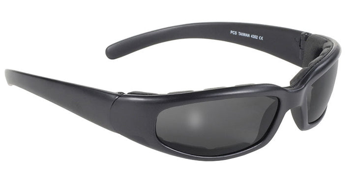 432 Rally Wrap Padded Blk Frame/Smoke Lens