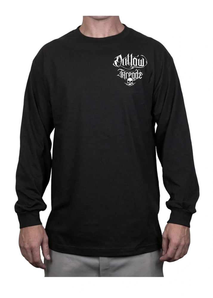 Outlaw Threadz - Fuck Around and Find Out - Coffin - Men's Long Sleeve Shirt