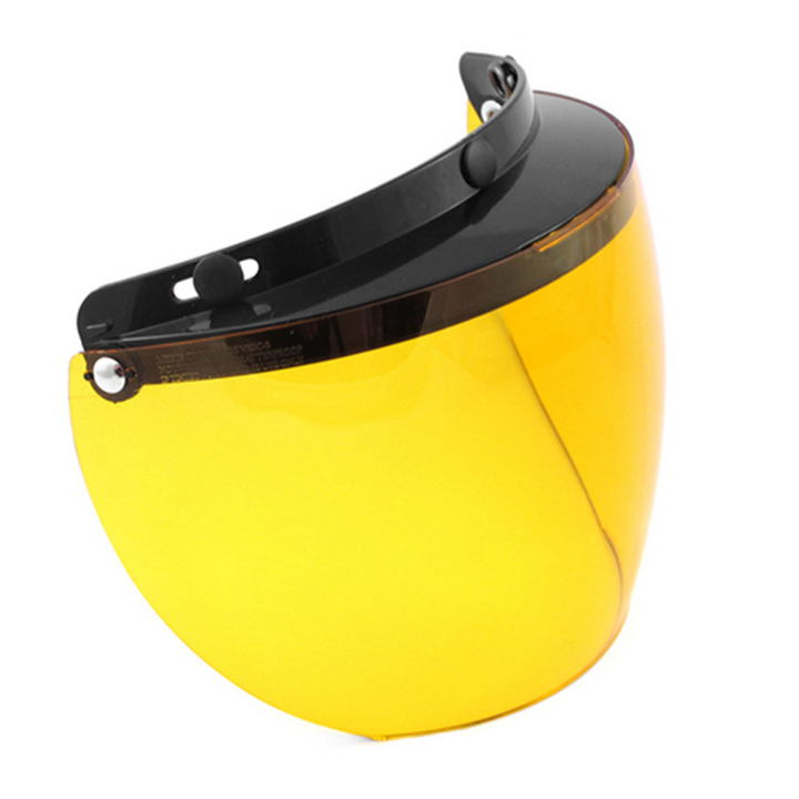 2-27 3 Snap Flip Shield - Hard Coated Amber