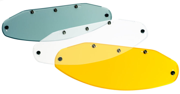 2-51 5 Snap Flat Sheild - Smoke