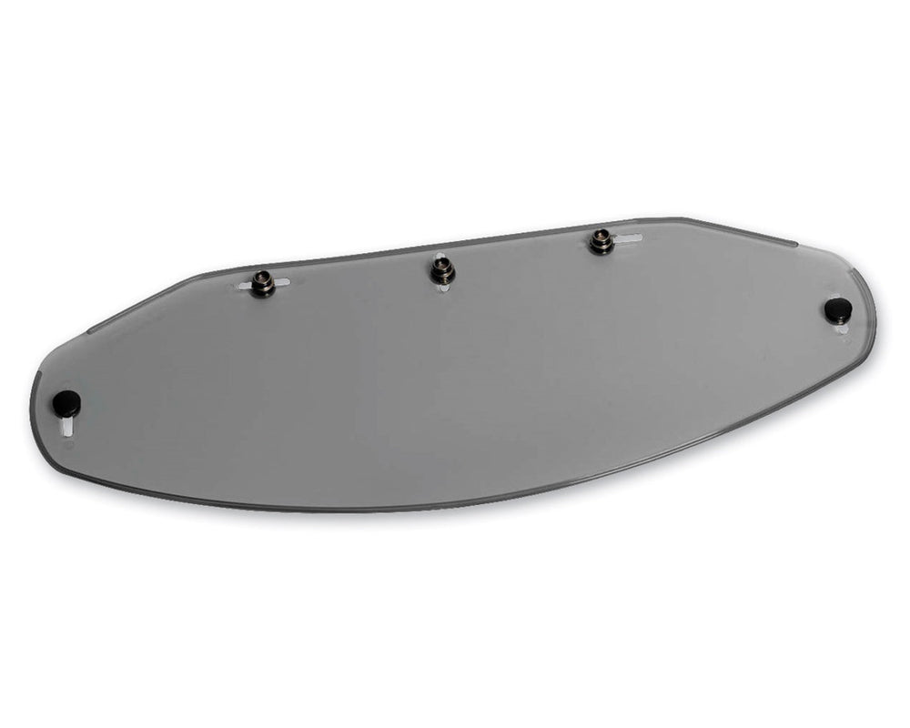2-51 5 Snap Flat Sheild - Smoke