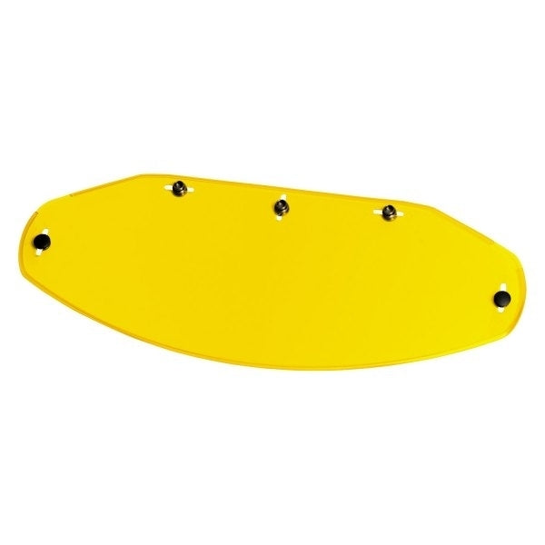 2-57 5 Snap Flat Sheild - Amber