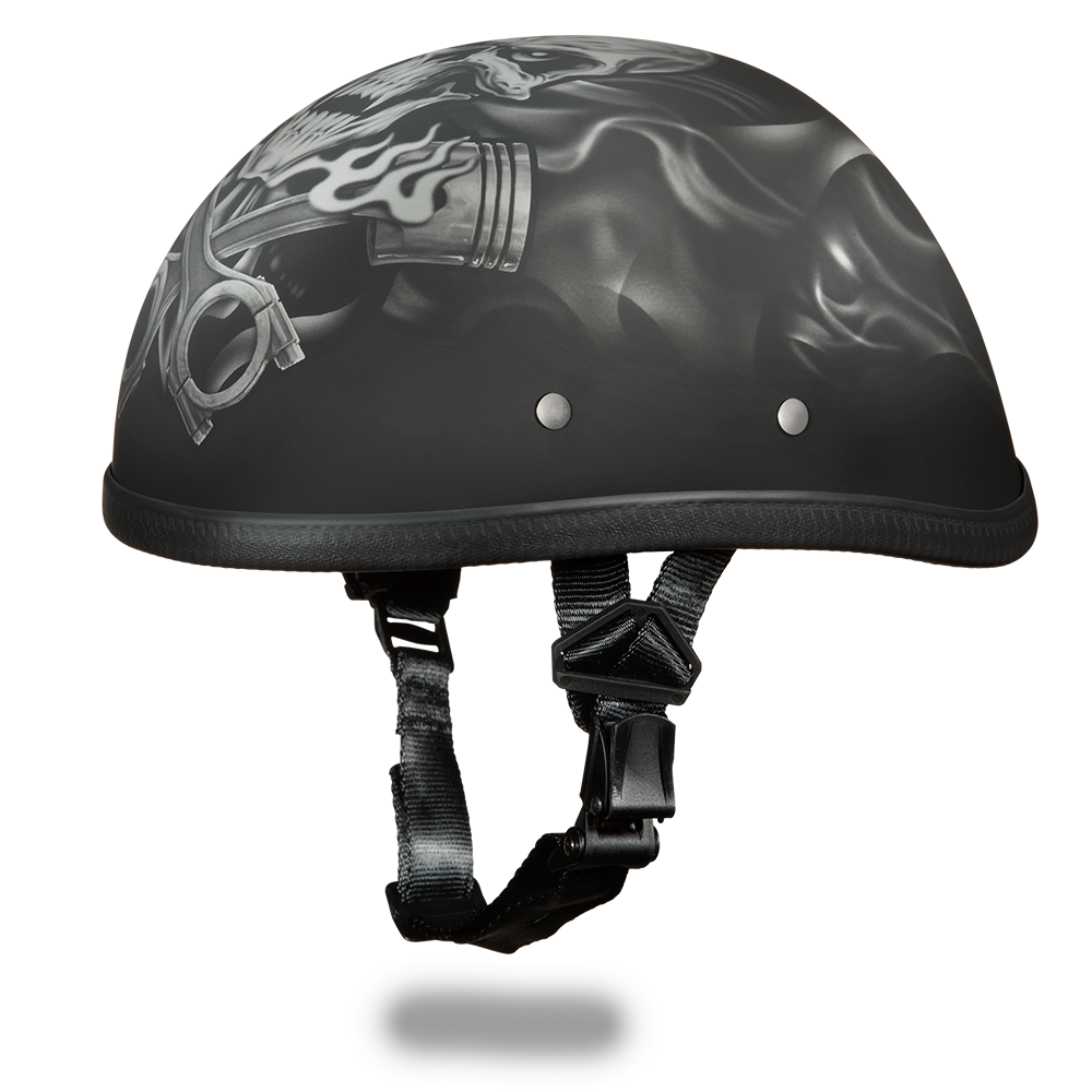 62PS EAGLE- W/ PISTONS SKULL Non-DOT