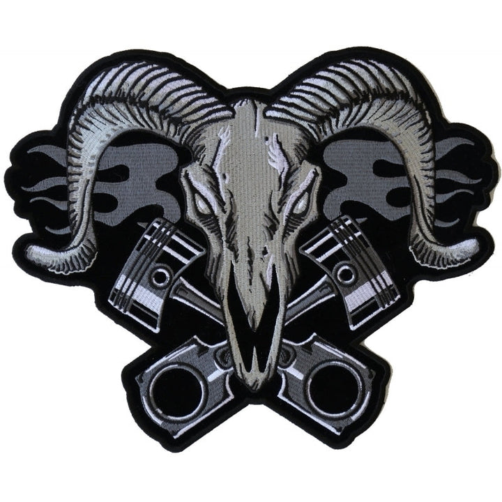 PL673 Ram with Pistons Large Back Patch