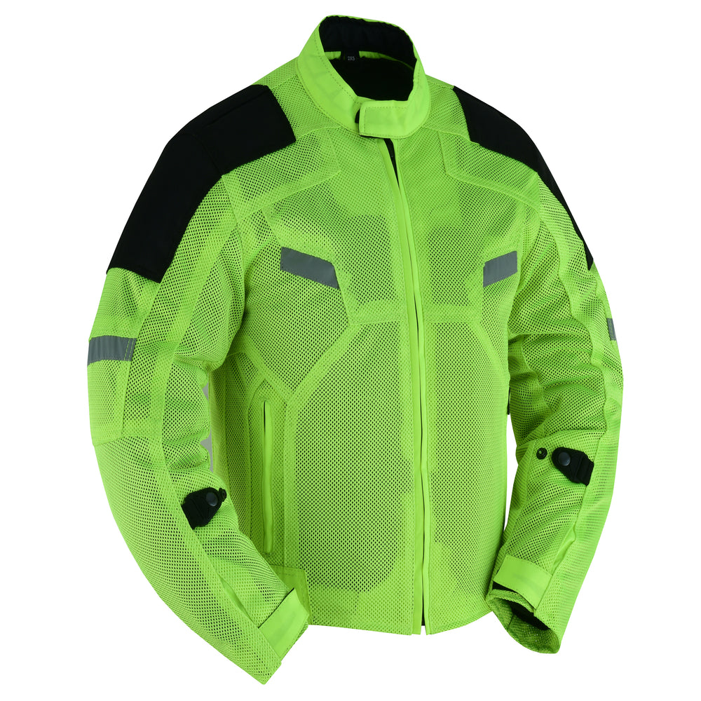 Men's High-Vis Performance Mesh Jacket â€“ Protective & Stylish