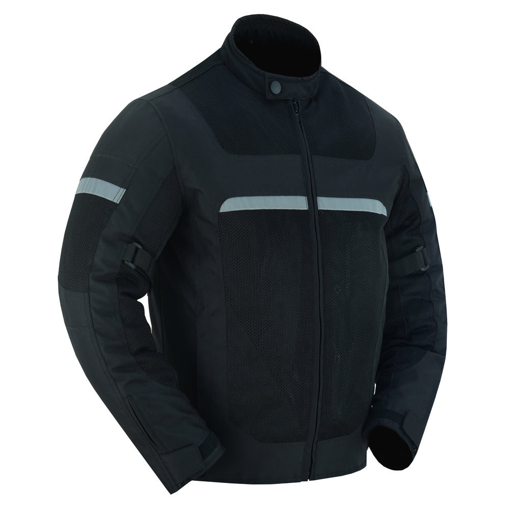 Men's Black Racer Mesh Jacket â€“ Protective Design