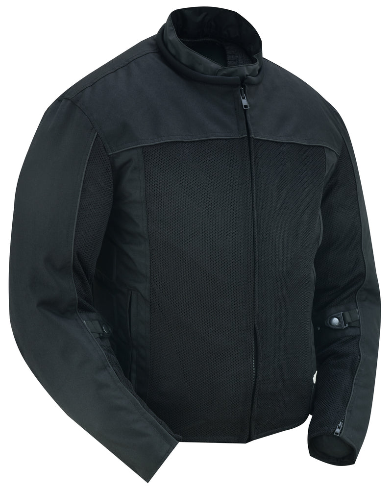 Cross Wind Men's Mesh Jacket â€“ Black