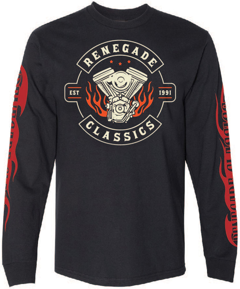 RC Rocker Vintage Men's Long Sleeve Shirt