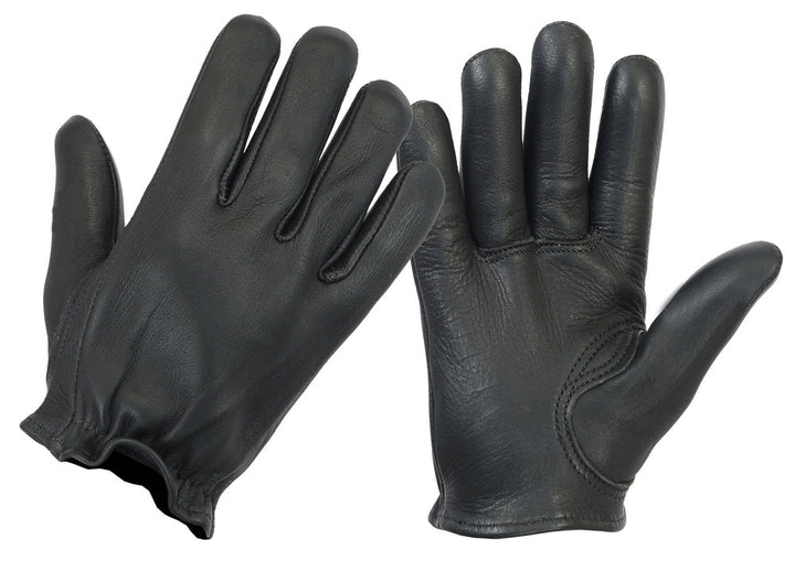 Highway Hawk Men's Leather Gloves