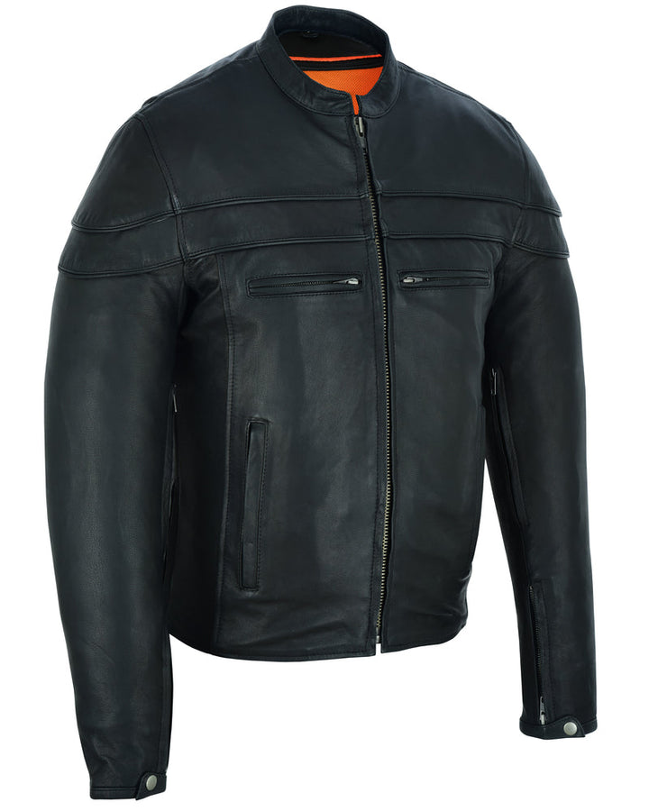 Men's Tall Sporty Scooter Jacket â€“ Naked Cowhide