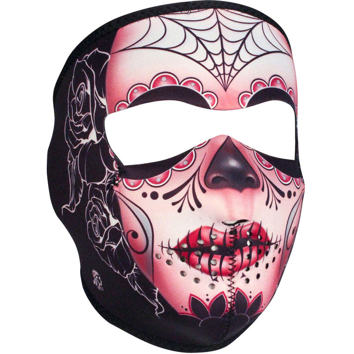WNFM82 ZANÂ® Full Mask- Neoprene- Sugar Skull