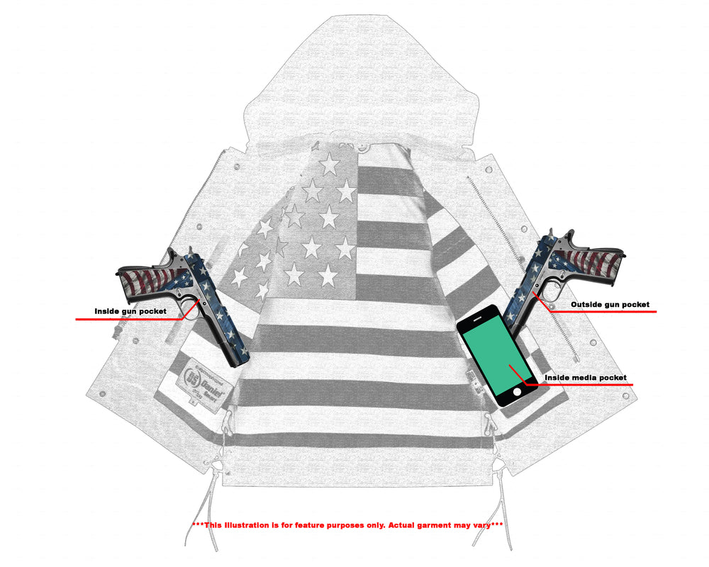 Men's Road Edge Leather Black Vest â€“ Removable Hood