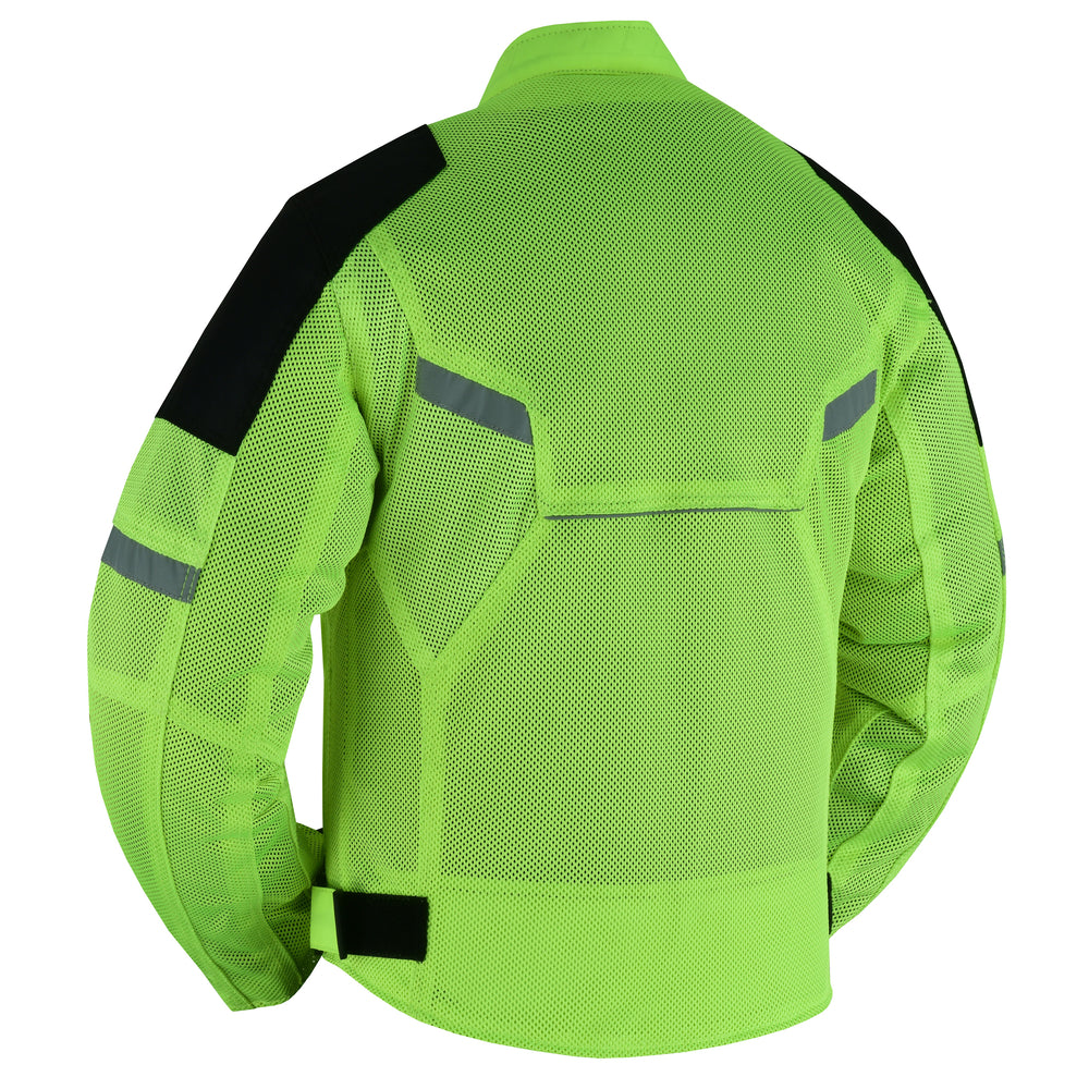 Men's High-Vis Performance Mesh Jacket â€“ Protective & Stylish