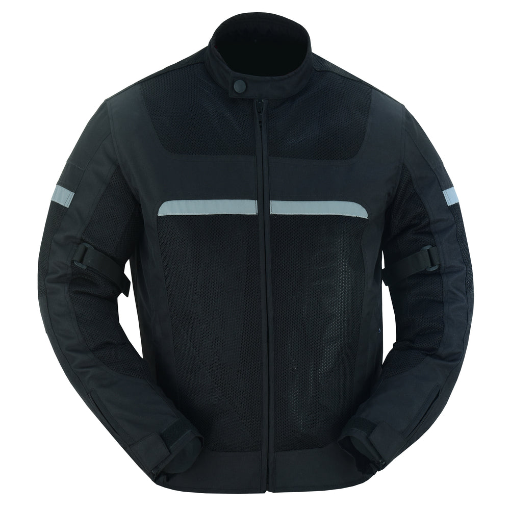 Men's Black Racer Mesh Jacket â€“ Protective Design