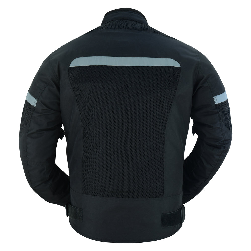 Men's Black Racer Mesh Jacket â€“ Protective Design