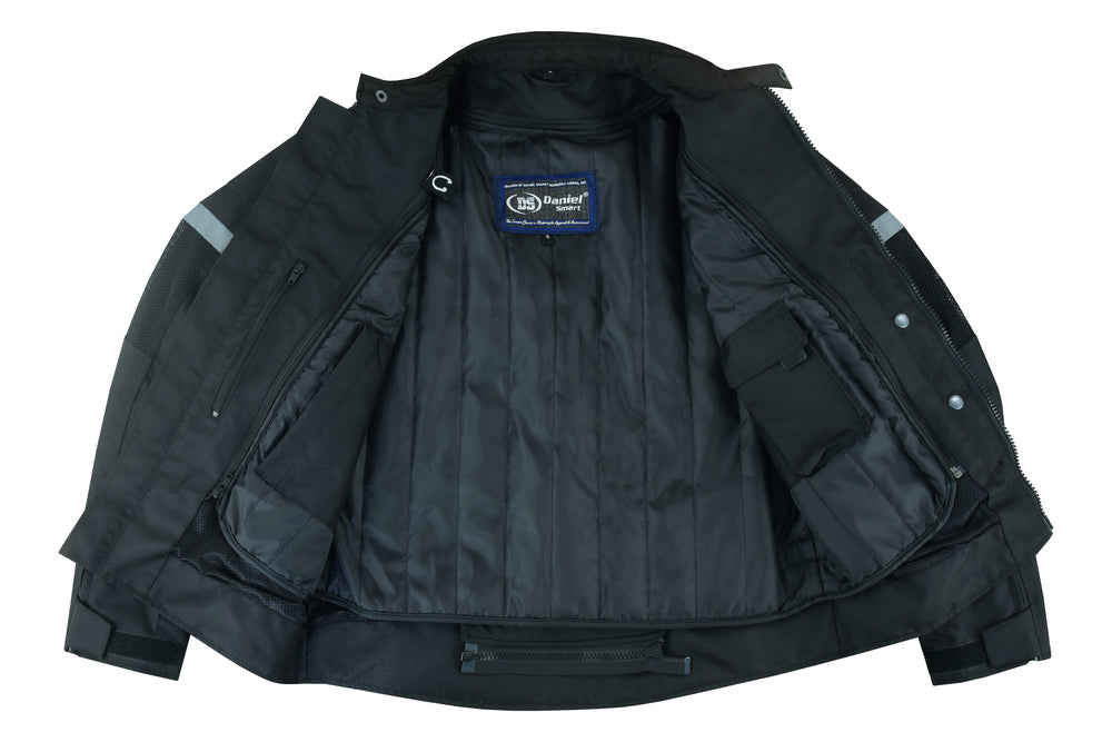 Men's Black Racer Mesh Jacket â€“ Protective Design