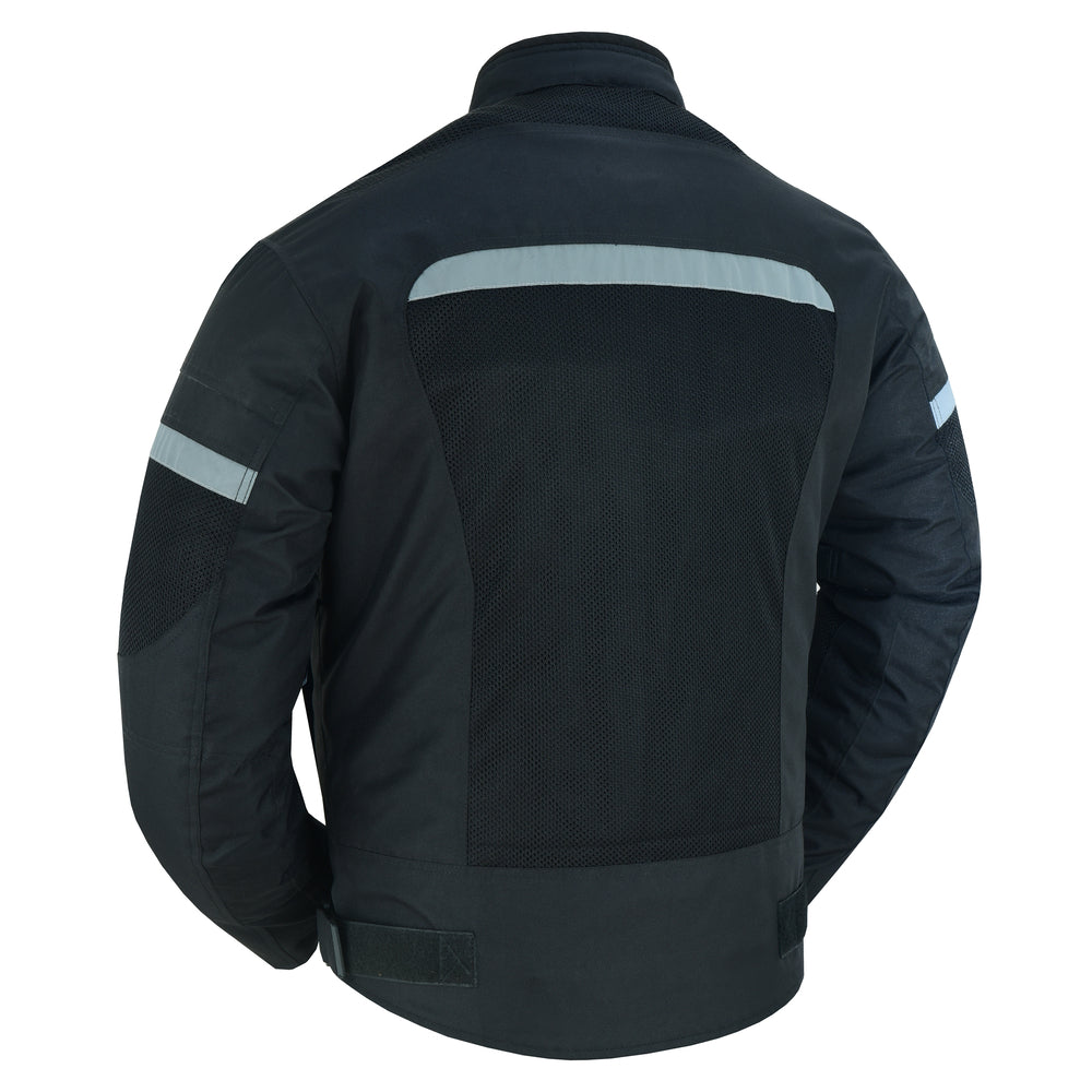 Men's Black Racer Mesh Jacket â€“ Protective Design