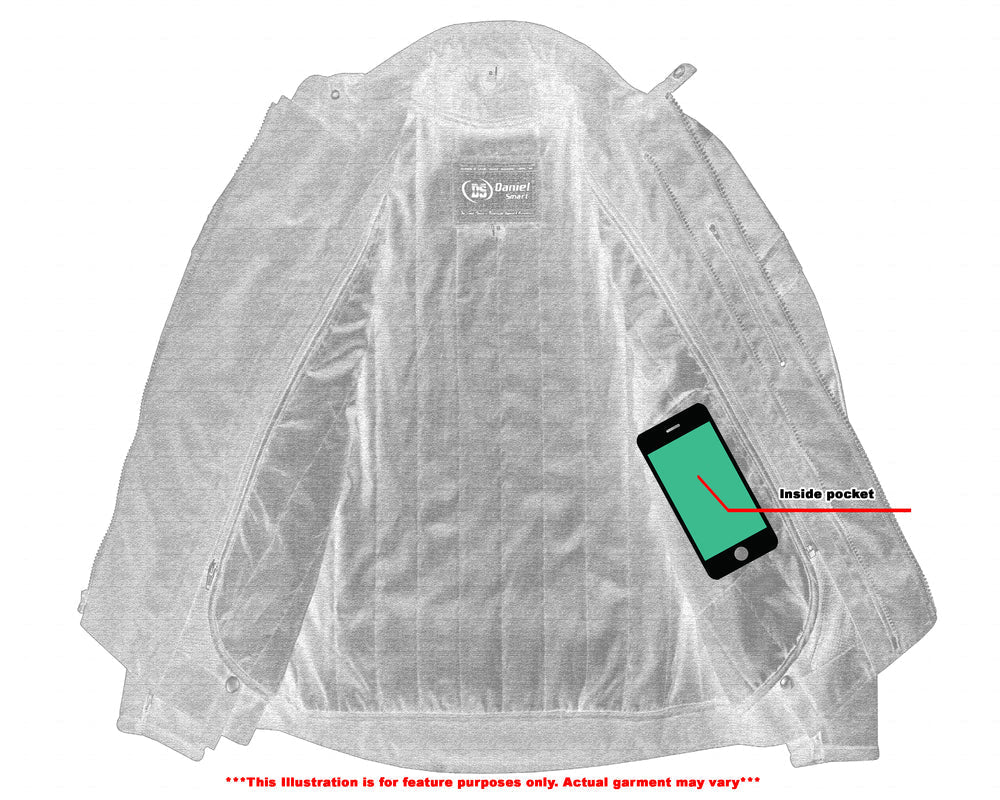 Hi-Viz blast Micro Mesh Mens Motorcycle Jacket â€“ Lightweight