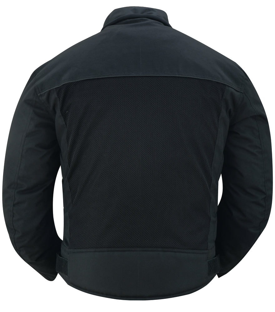 Cross Wind Men's Mesh Jacket â€“ Black