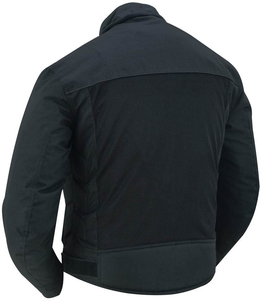 Cross Wind Men's Mesh Jacket â€“ Black