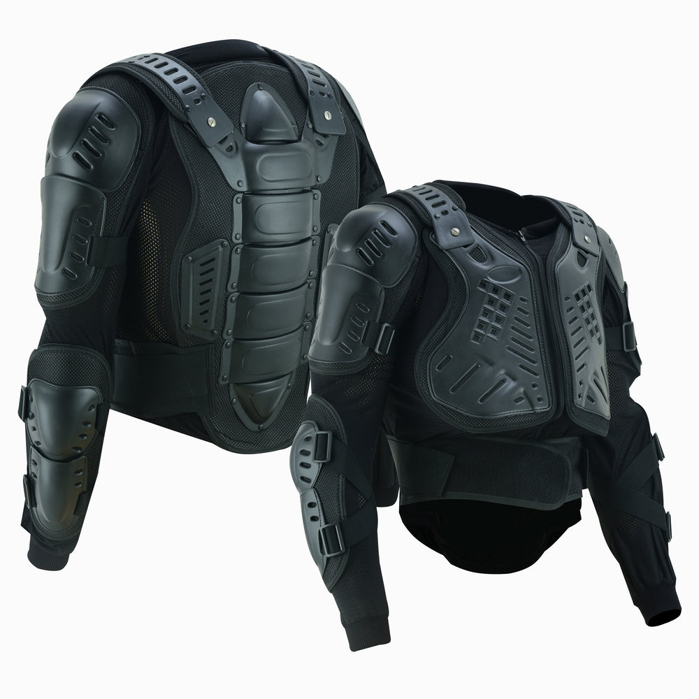 Motorcycle Full Protection Body Armor - Black