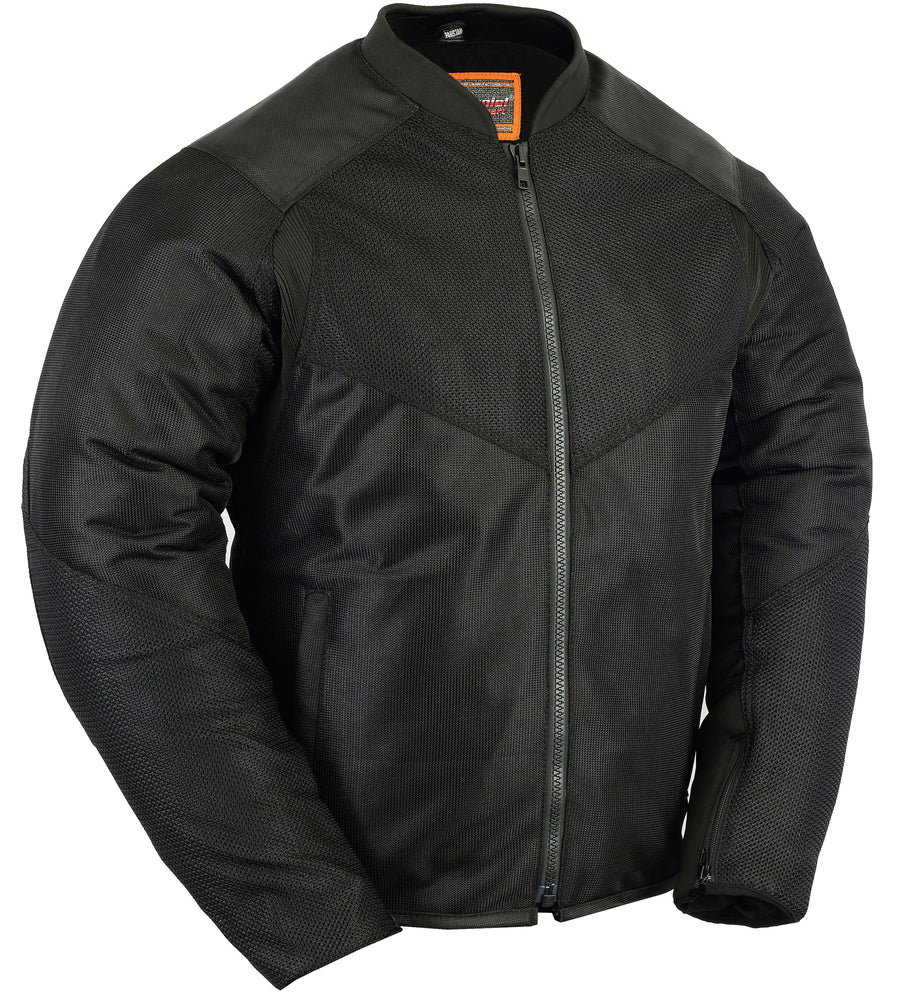 Men's Ventilated Mesh Motorcycle Jacket â€“ Sporty, All-Season