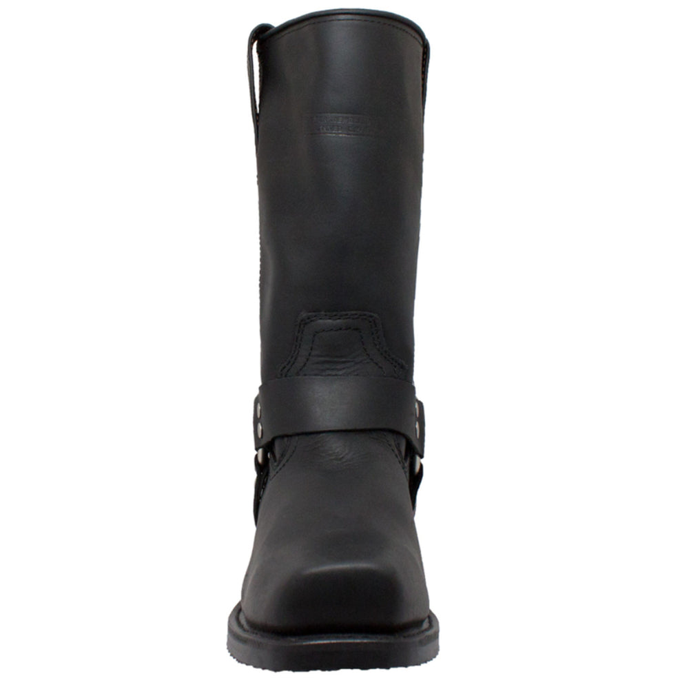 Blacktread Menâ€™s leather motorcycle boots