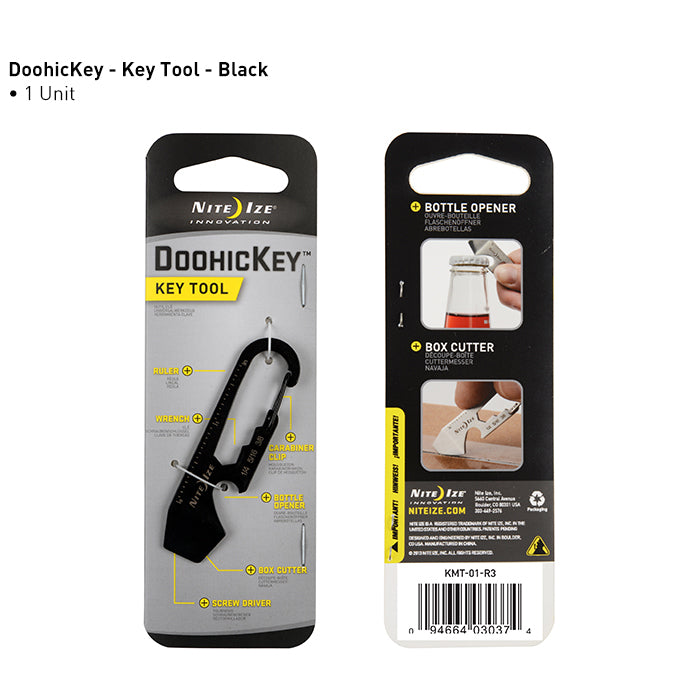 KMT-1-R3 DOOHICKEY® KEY TOOL- Black