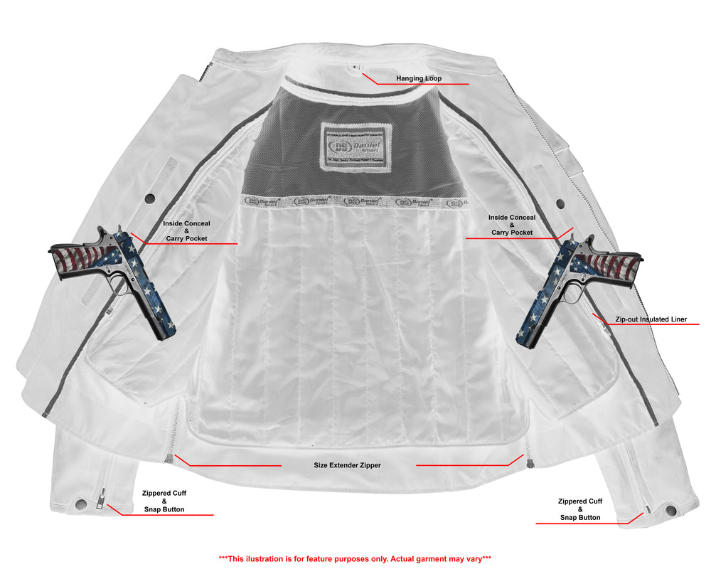 Men's Tall Sporty Scooter Jacket â€“ Naked Cowhide