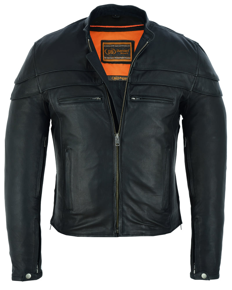 Men's Tall Sporty Scooter Jacket â€“ Naked Cowhide