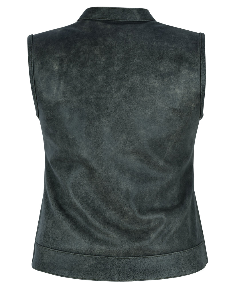 Women's Premium Single Back Panel Concealment Vest - GRAY