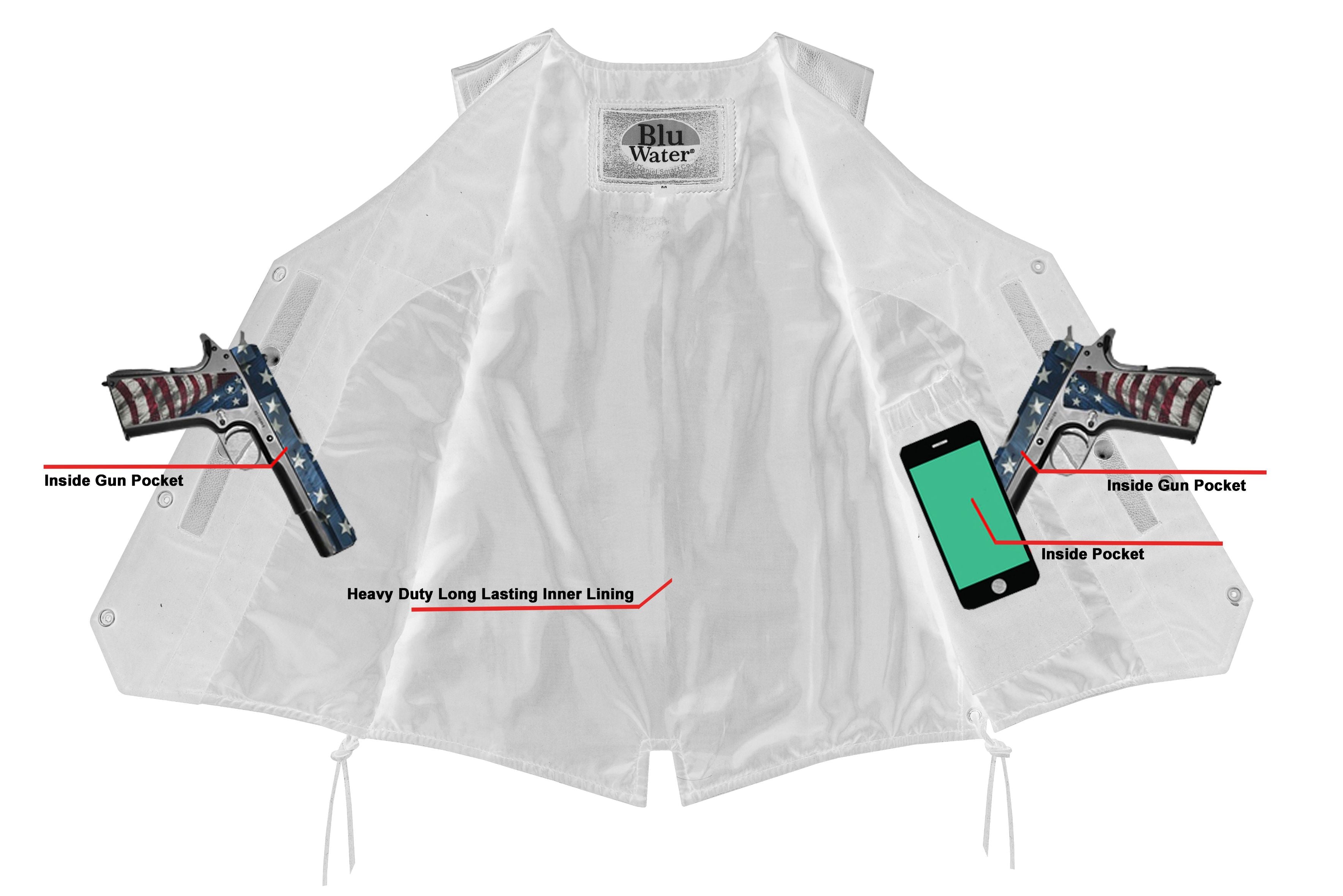 Women's Premium Braided Vest